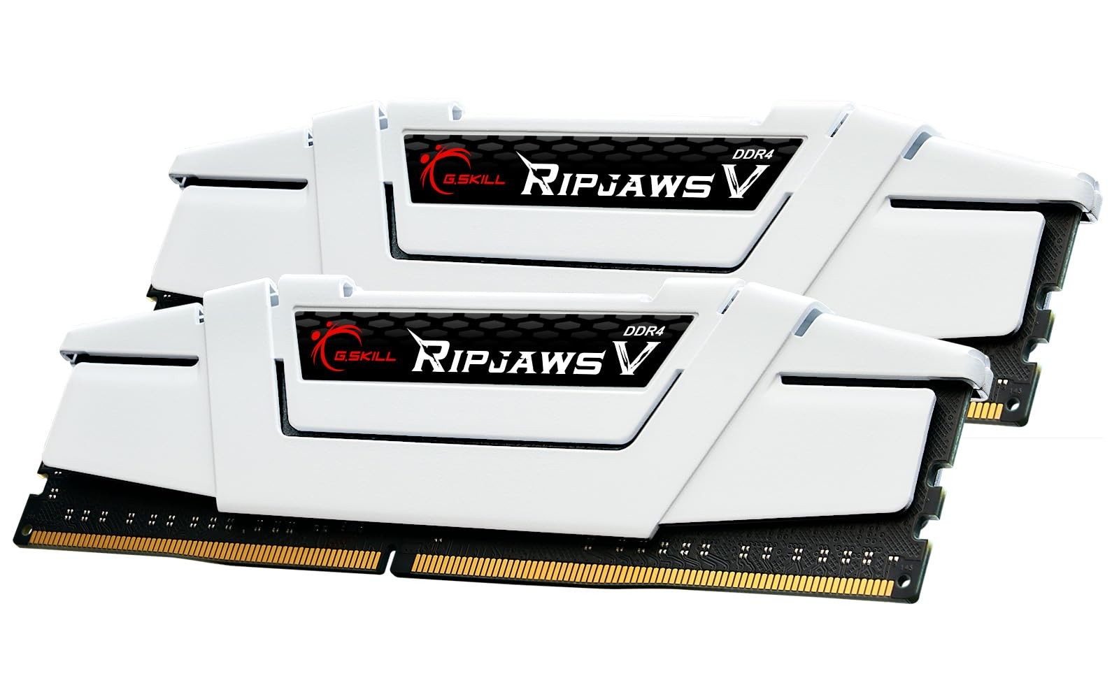 G.SKILL RipjawsV Series DDR4 RAM (XMP) 32GB (2x16GB) 3600MT/s 32GB, White
