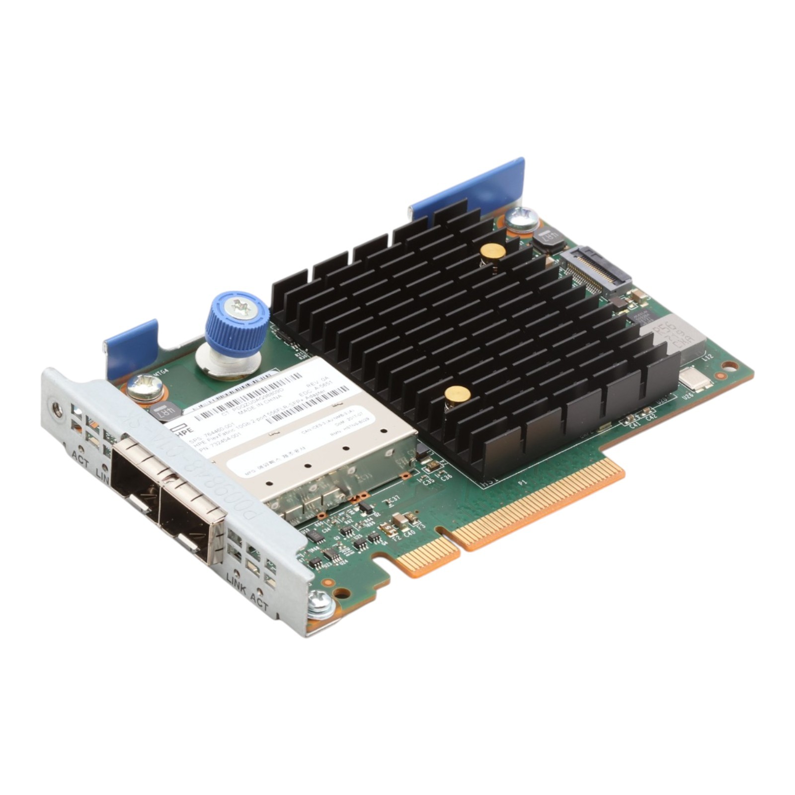 HPE 732454-001 556FLR-SFP+ 2x 10GbE SFP+ FlexibleLOM Network Card