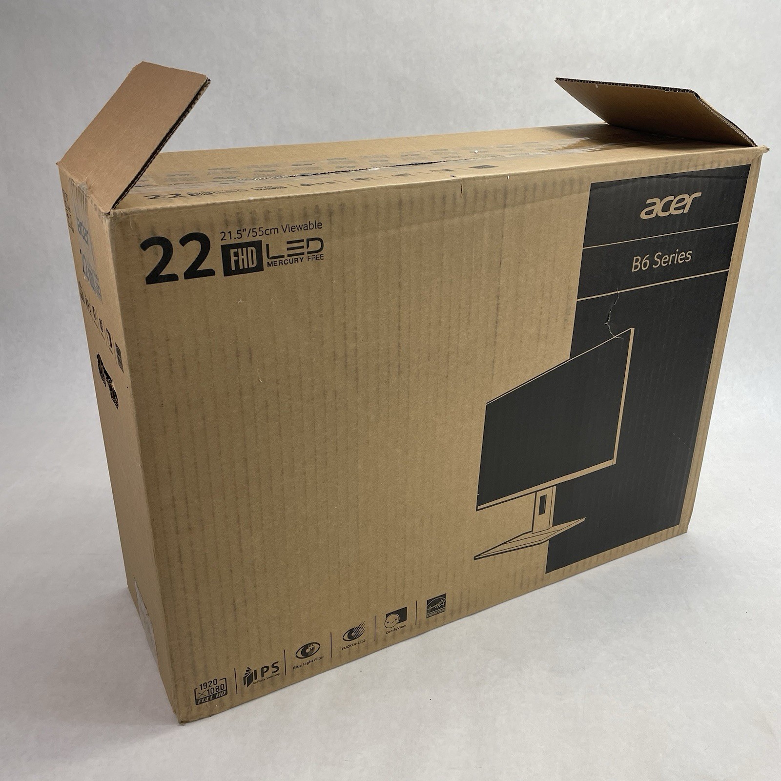 Acer B226HQL 21.5" TN LCD Widescreen Monitor w/Stand 1920 x 1080 VGA DVI