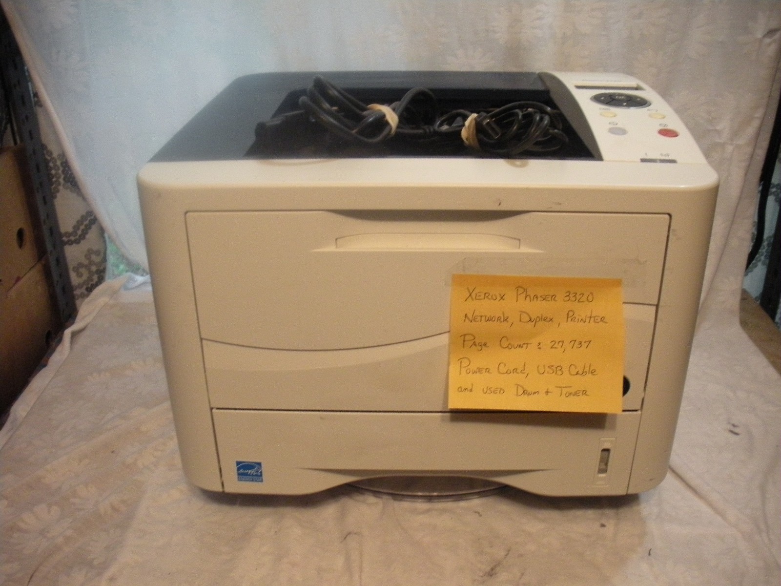 XEROX Phaser 3320 Network Workgroup Printer Page Count  27,737