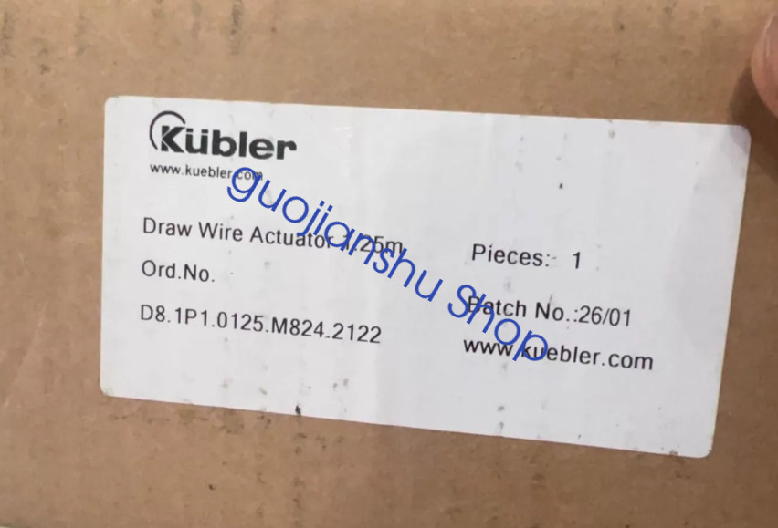 1PCS NEW Kubler D8.1P1.0125.M824.2122 encoder Fast Shipping Via Fedex/DHL