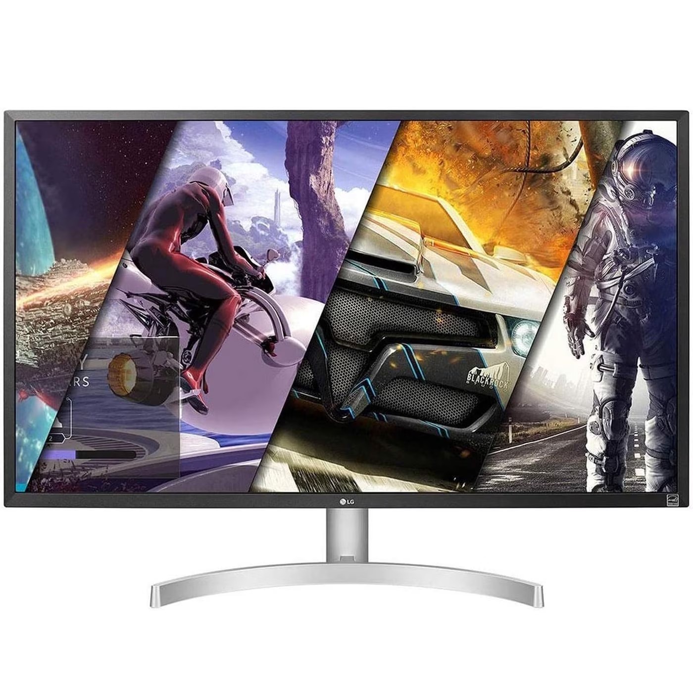 *Grade D* LG 32MN60T-W 32" IPS LED LCD FreeSync 4k Monitor, Silver