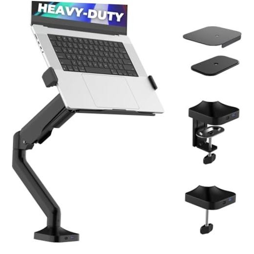 Elevate Pro - Heavy-Duty Standing Laptop Mount for Desk (11"-17.3" - max.