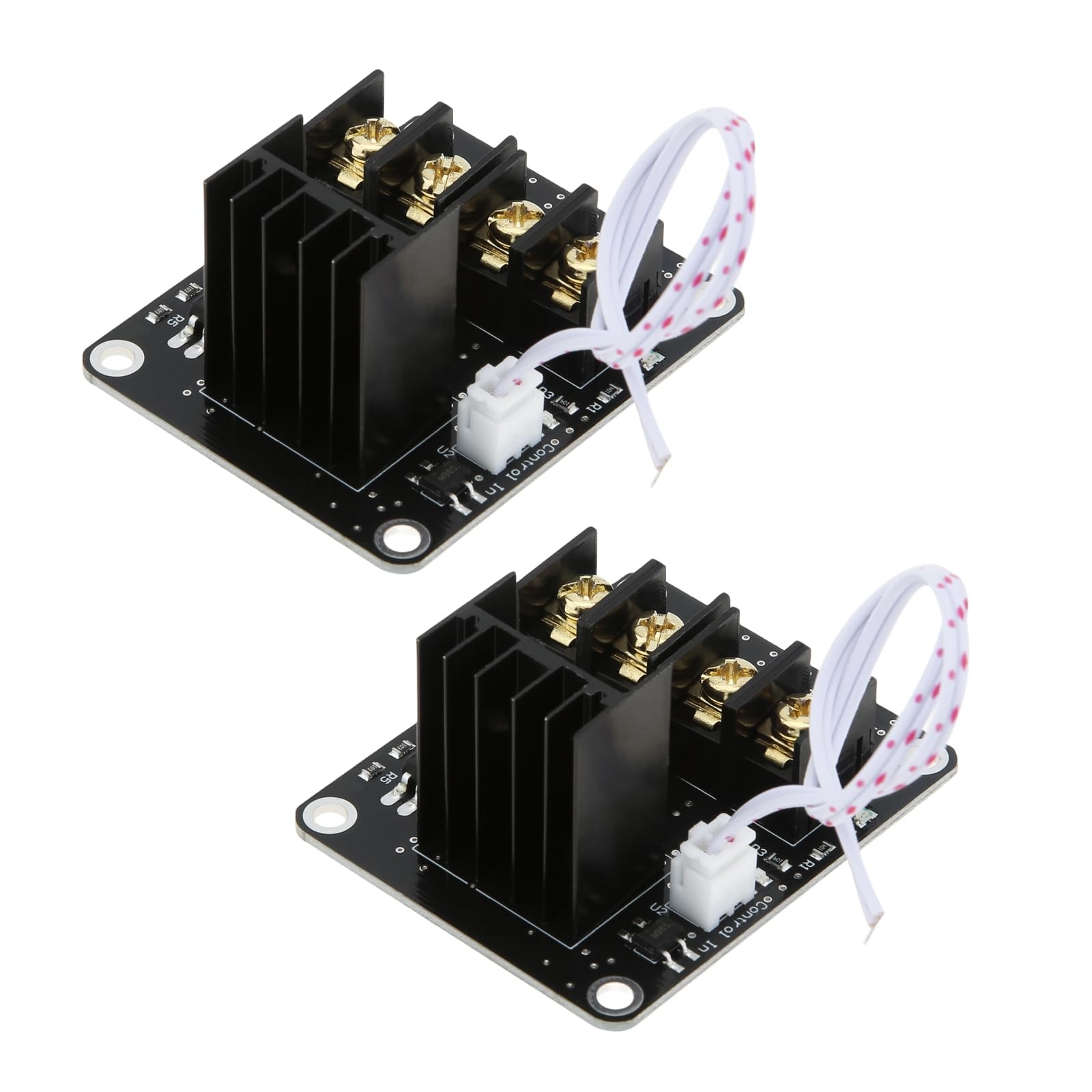 2Pcs Heat Bed Power Expansion Module 25A MOS Tube Mosfet for 3D Printer