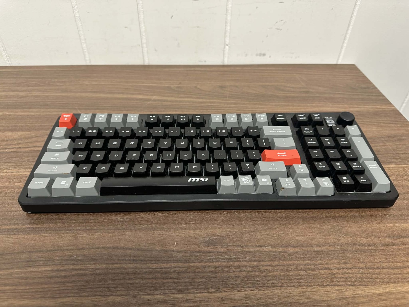 MSI Forge GK110 Gaming Keyboard USB-C Wired Very Good