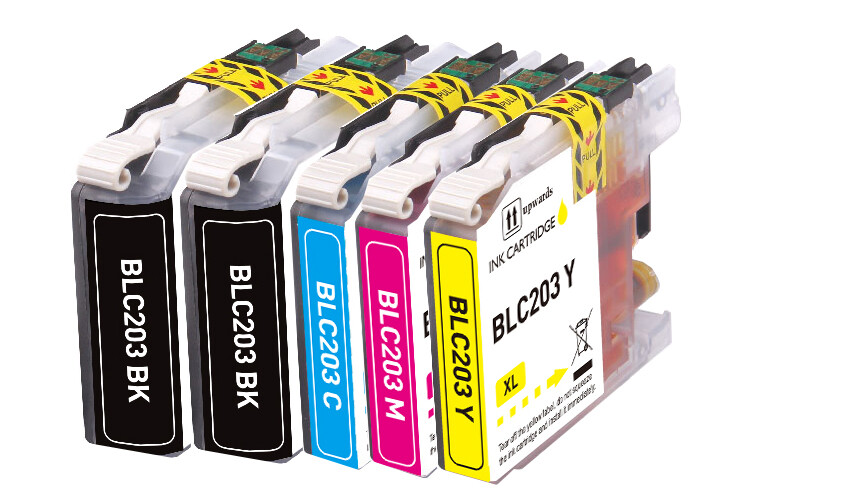 5 PK Premium Ink fits Brother LC203 Series MFC-J480DW MFC-J5320DW MFC-J4320DW