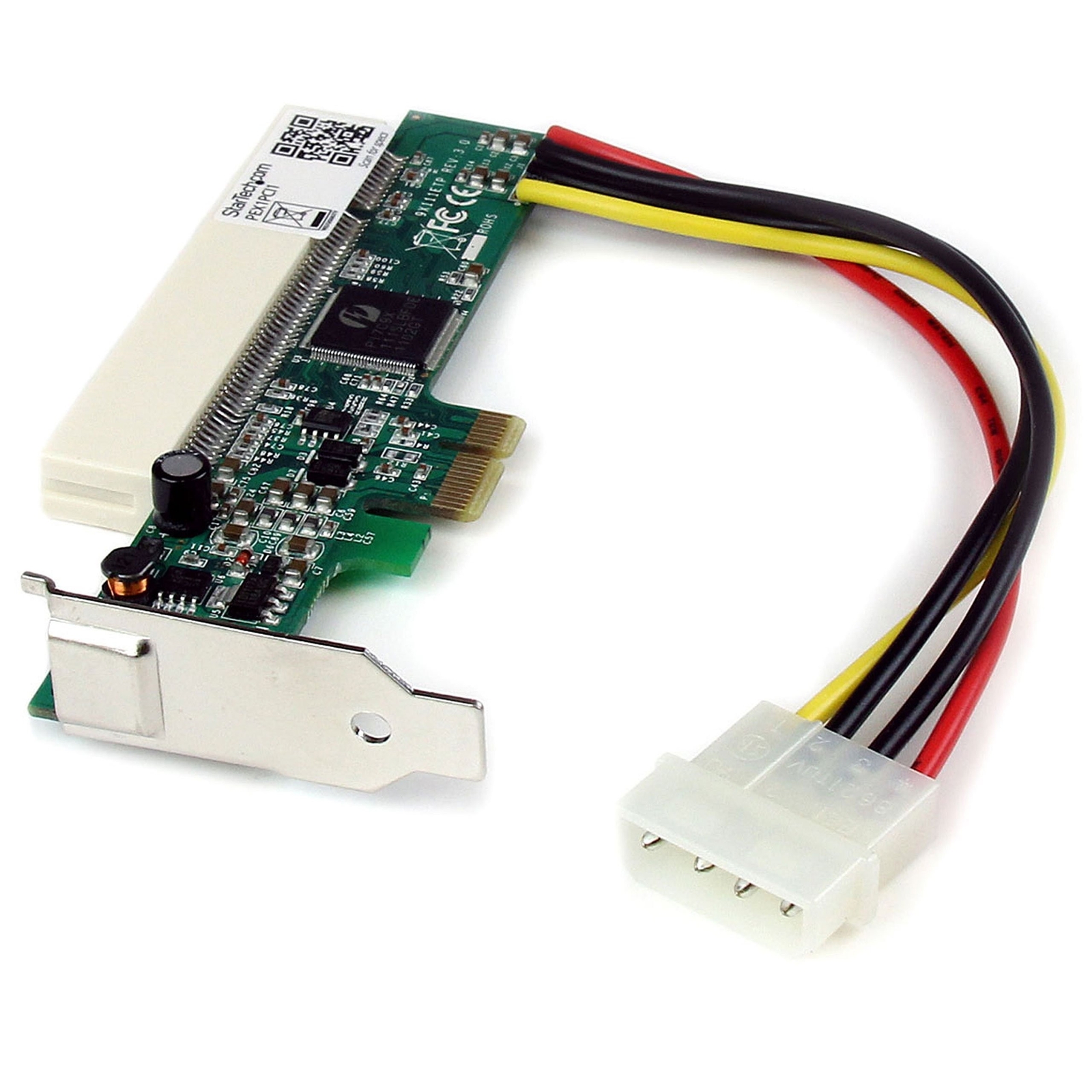 StarTech.com PCI Express to PCI Adapter Card - PCIe to PCI Converter Adapter ...