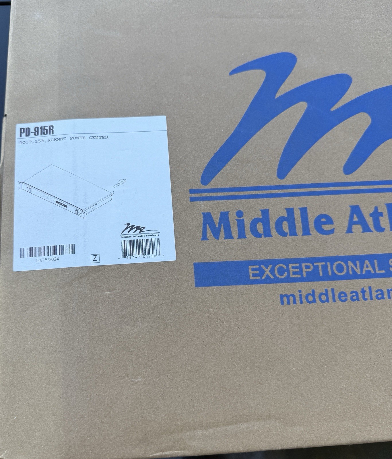 Middle Atlantic PD-915R Power Distribution Unit - Black