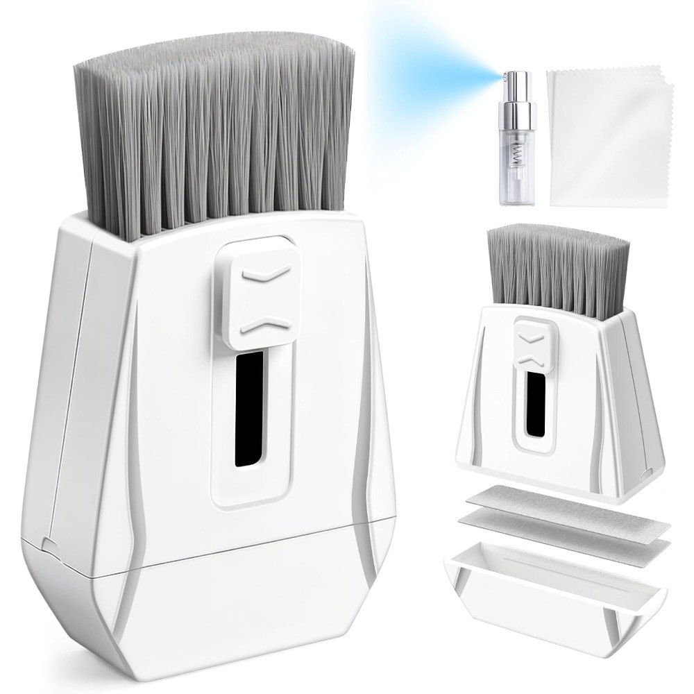 Keyboard Brush, Portable Keyboard Cleaner Soft Bristle Cleaning Brush, Safe