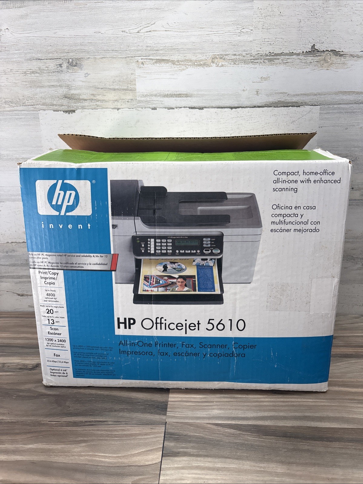 Hp Office Jet 5610 All In One Printer New Opened