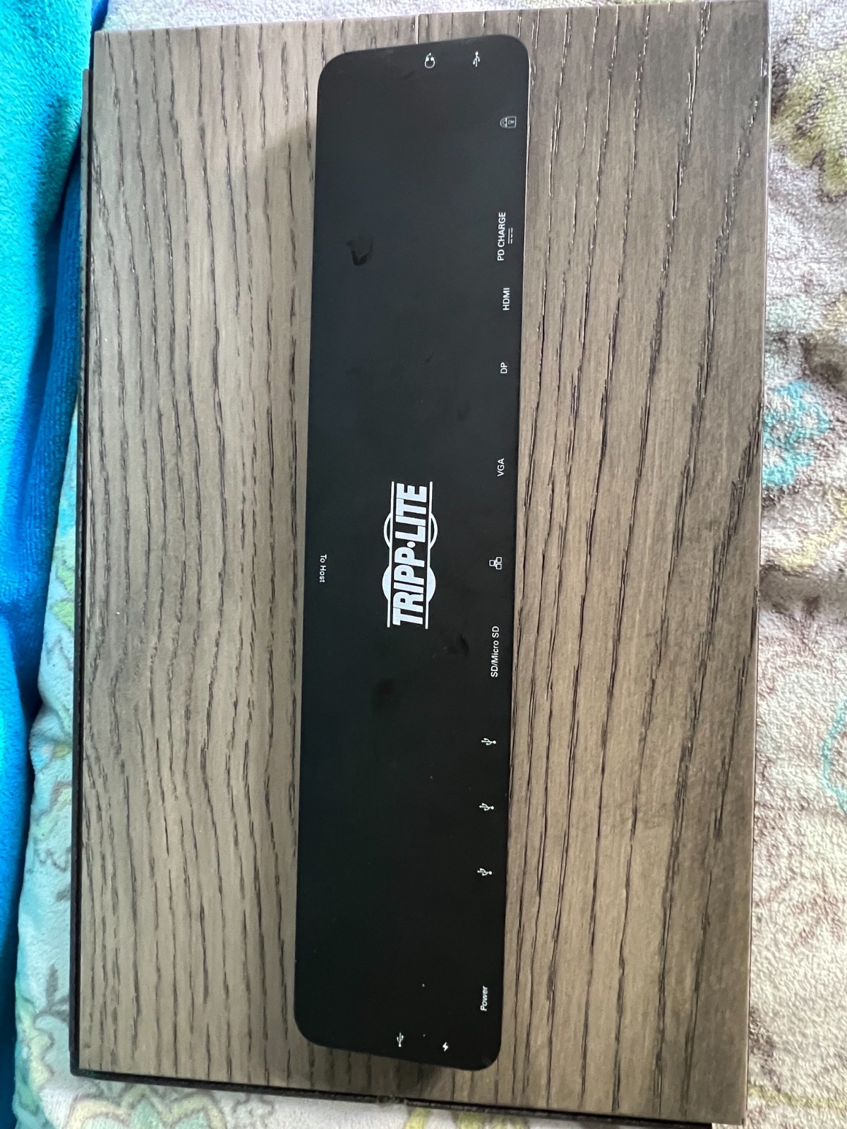 Tripp Lite U442-DOCK7D-B USB-C Triple Display Dock 4K HDMI DP VGA 100W PD