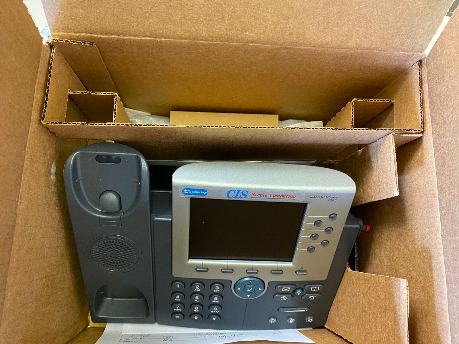 Cisco IP Phone 7965 (CIS Secure Computing Version) - High Security