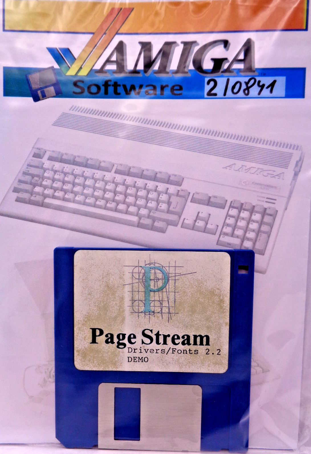 COMMODORE AMIGA -- PAGE STREAM DRIVERS/FONTS 2.2 DEMO (SOFT LOGIC)