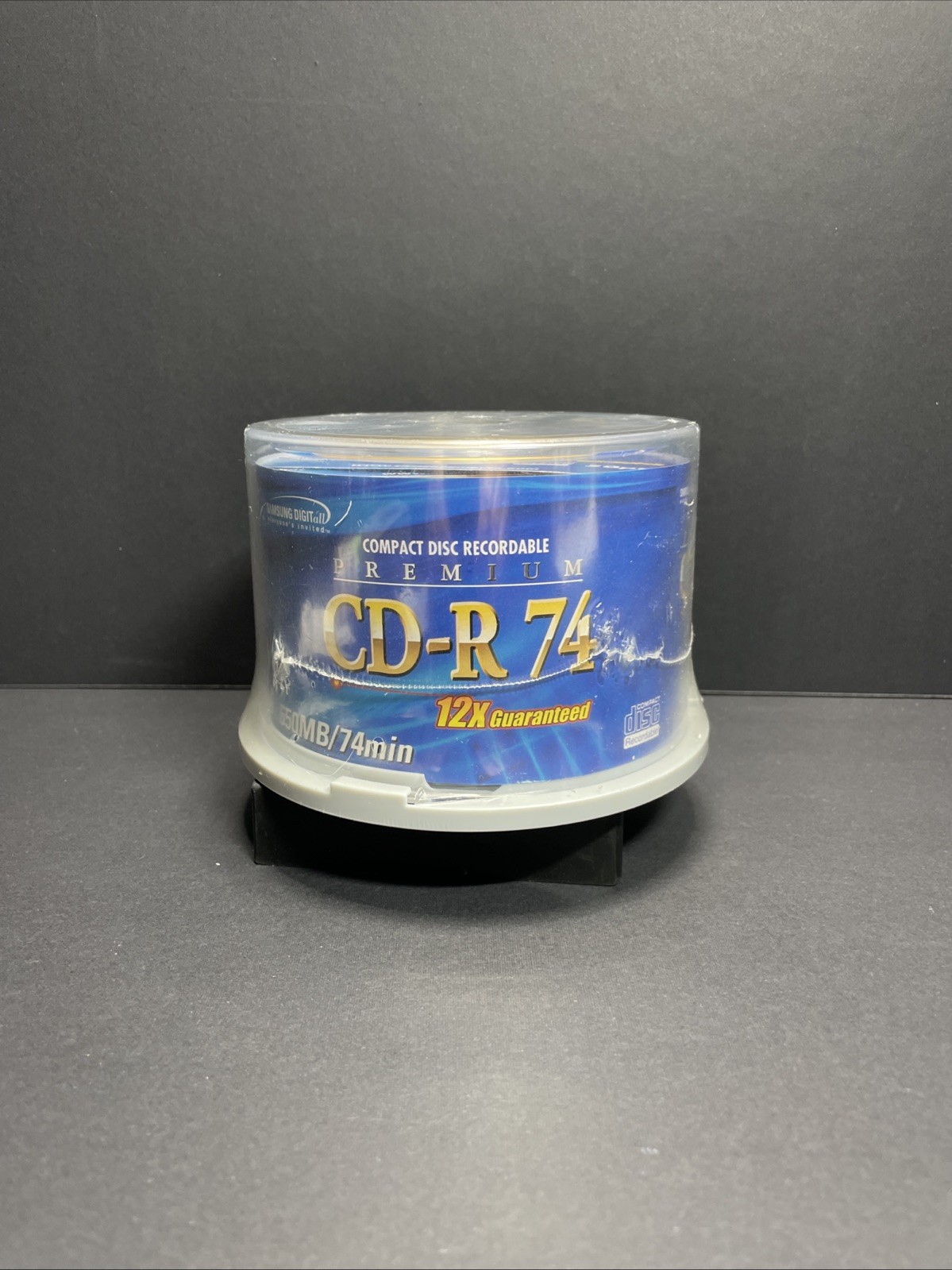 Samsung Digitall CD Recordable Premium CD-R74 50pck 650MB/74Min New Sealed