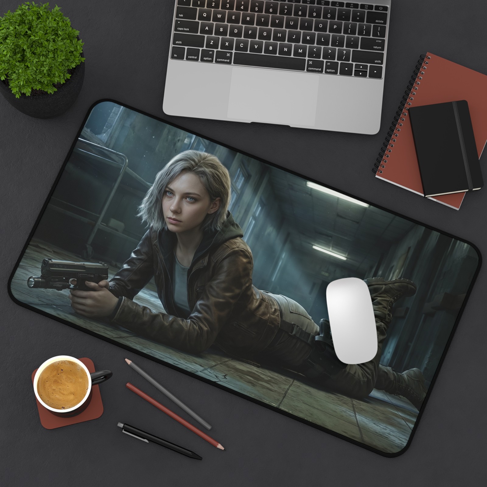 Grace Ashcroft Mouse Pad, RE Gaming Desk Mat, Desk Decor