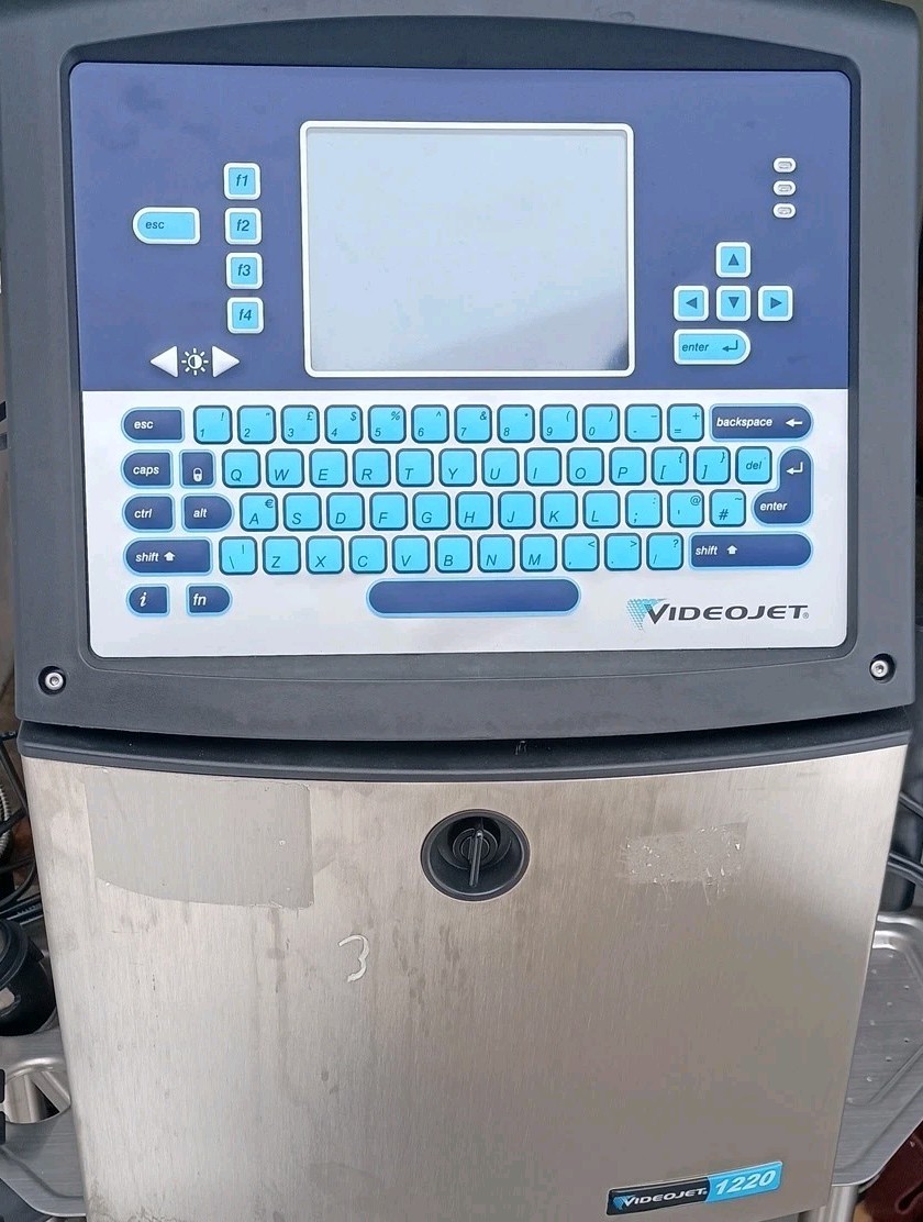 VideoJet 1220 Industrial Continuous Inkjet Printer Coding Machine 