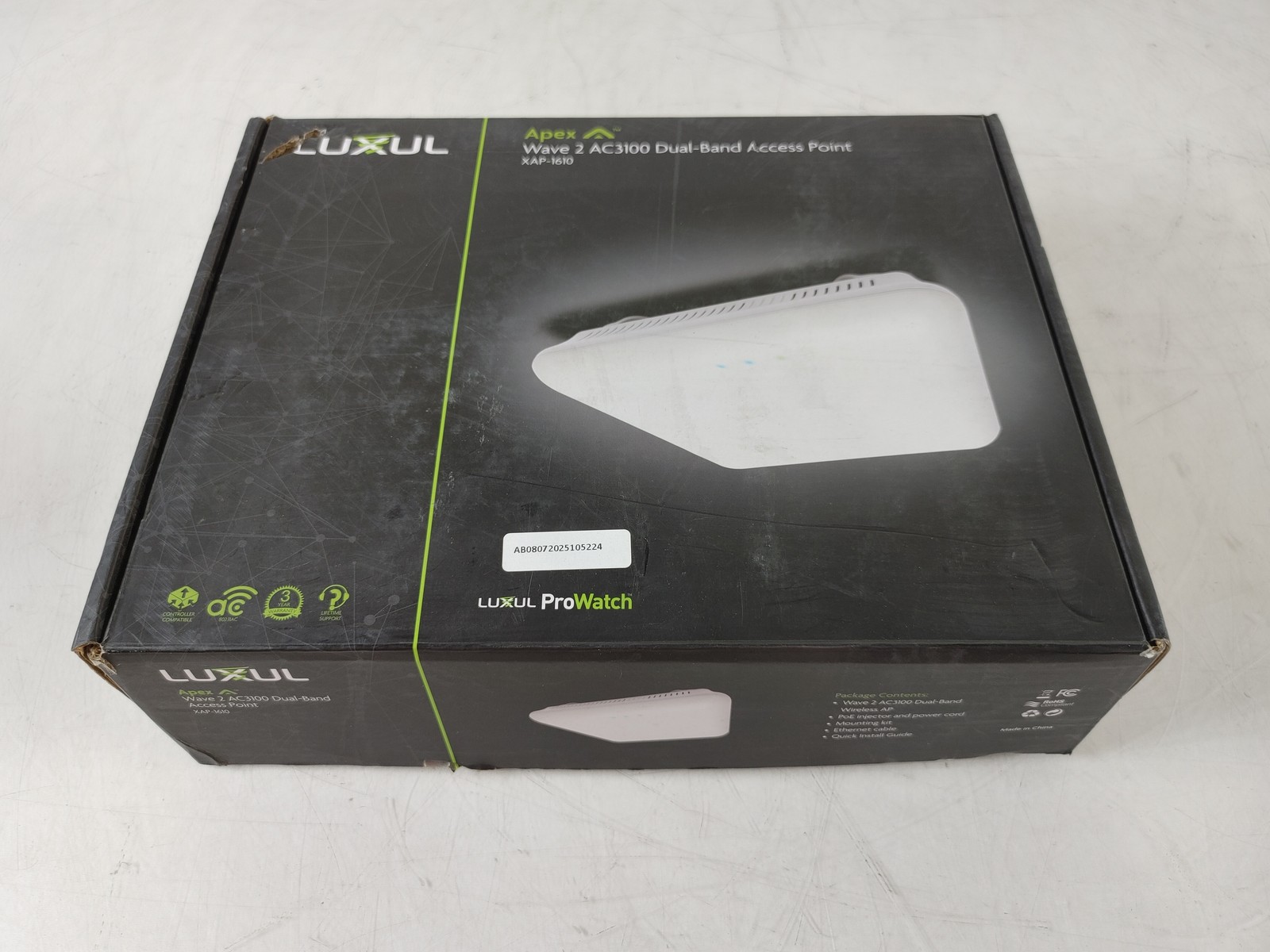 Luxul Apex Wave 2 AC3100 802.11ac 3100 Mbps Wireless Access Point