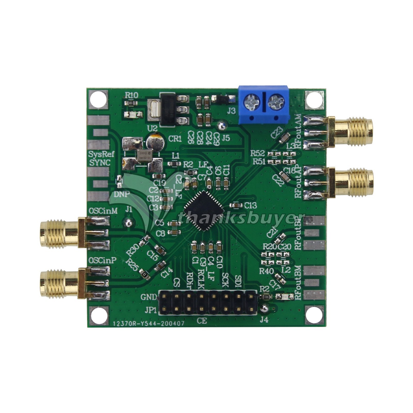 LMX2572 Core Board Phase Locked Loop 75mA 12.5MHz-6.4GHz PLL Module