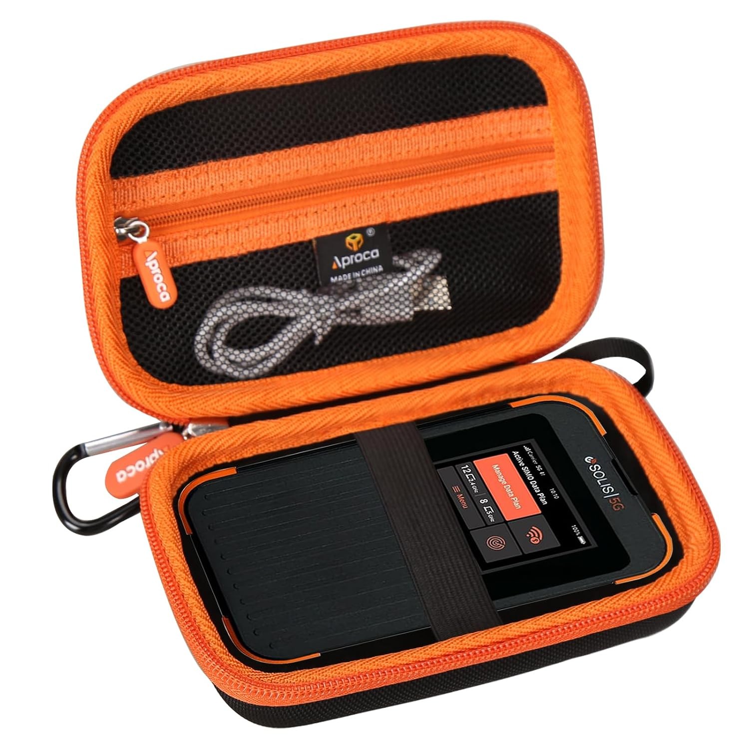 Hard Case for SIMO Solis Pro 5G Mobile Hotspot Power Bank Mobile Hotspot