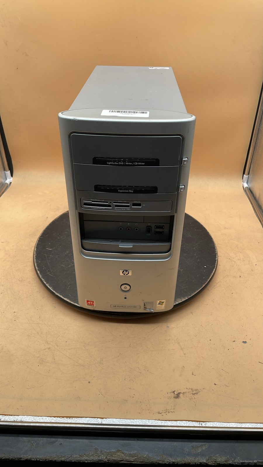 HP Pavilion a1310n AMD Processor Desktop Computer System Unit for Parts/Repair