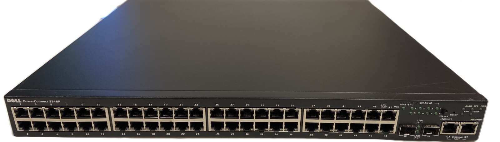 Dell Managed PoE Switch PowerConnect 3548p