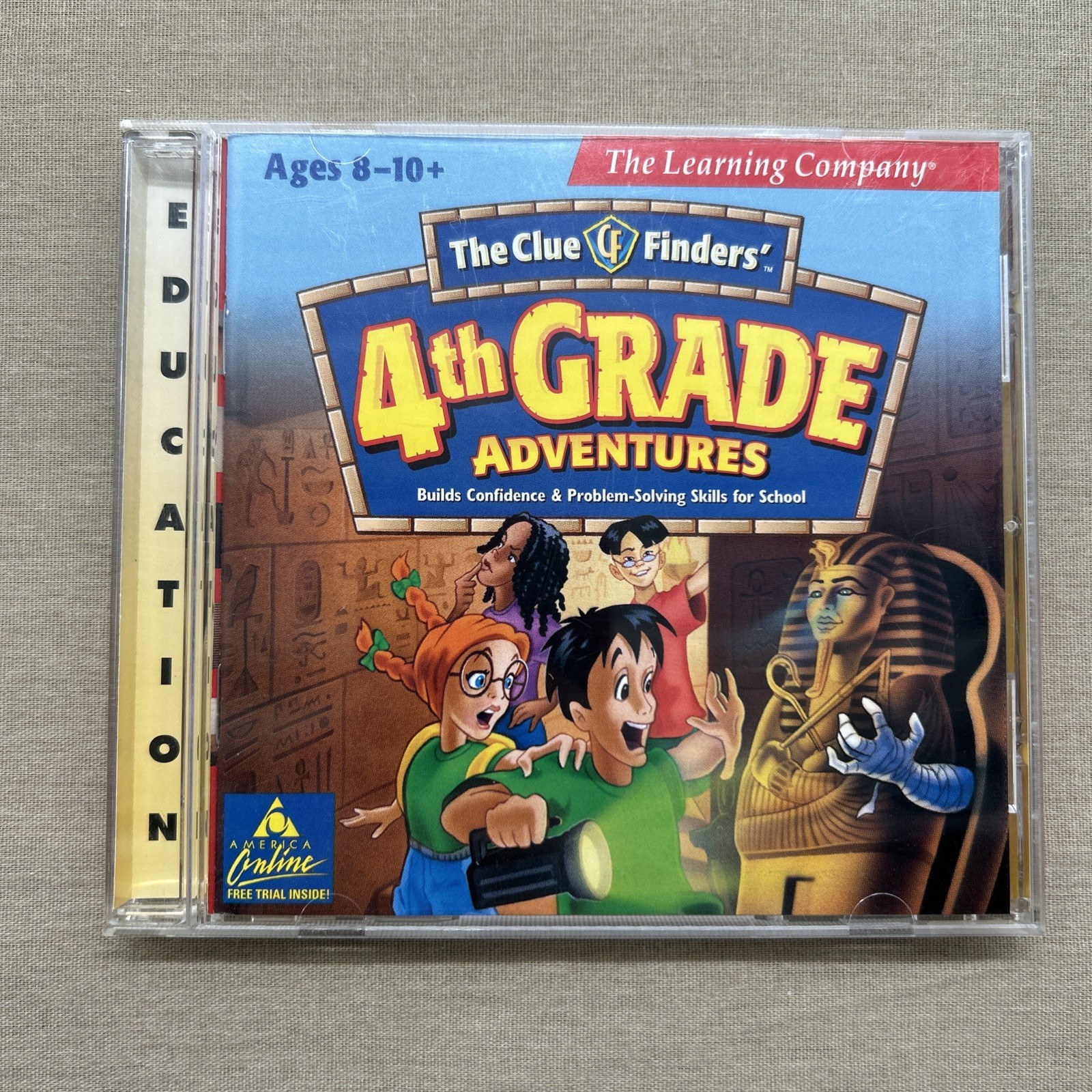The Clue Finders' 4th Grade Adventures (PC CD-ROM 1998) Learning Company Skills