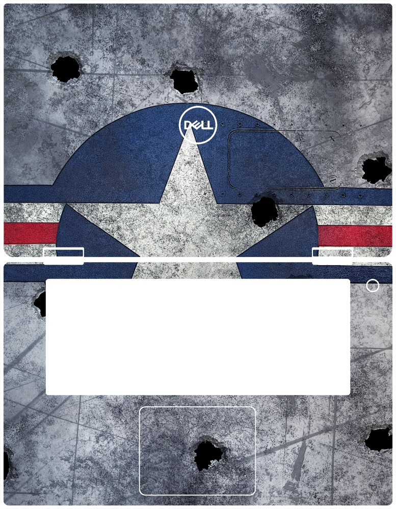 Any Custom Vinyl Skin / Decal Design for Dell XPS 15 9575 Free US Shipping