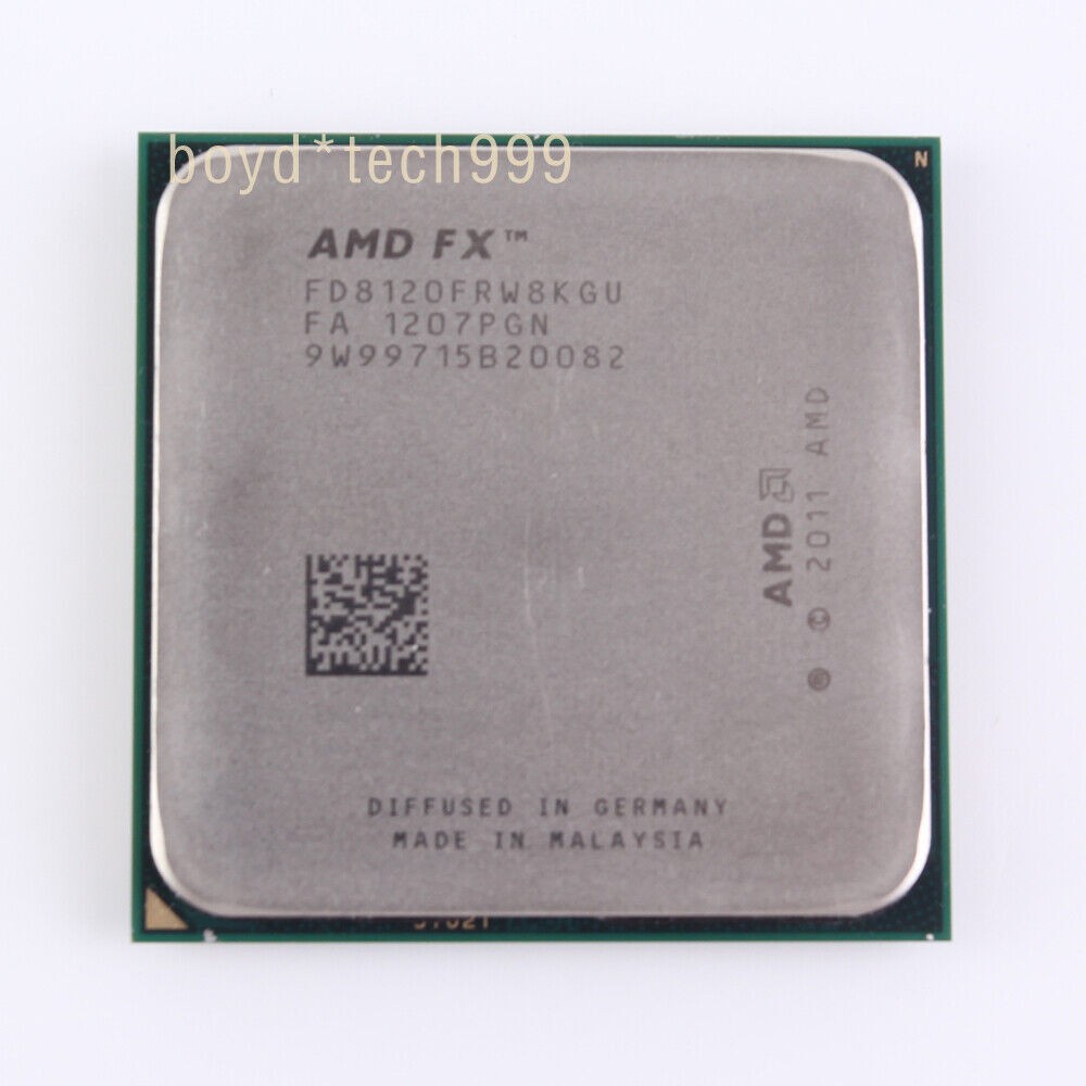AMD FX-8120 FD8120FRW8KGU 8 Core 3.1GHz Socket AM3+ Processor  CPU
