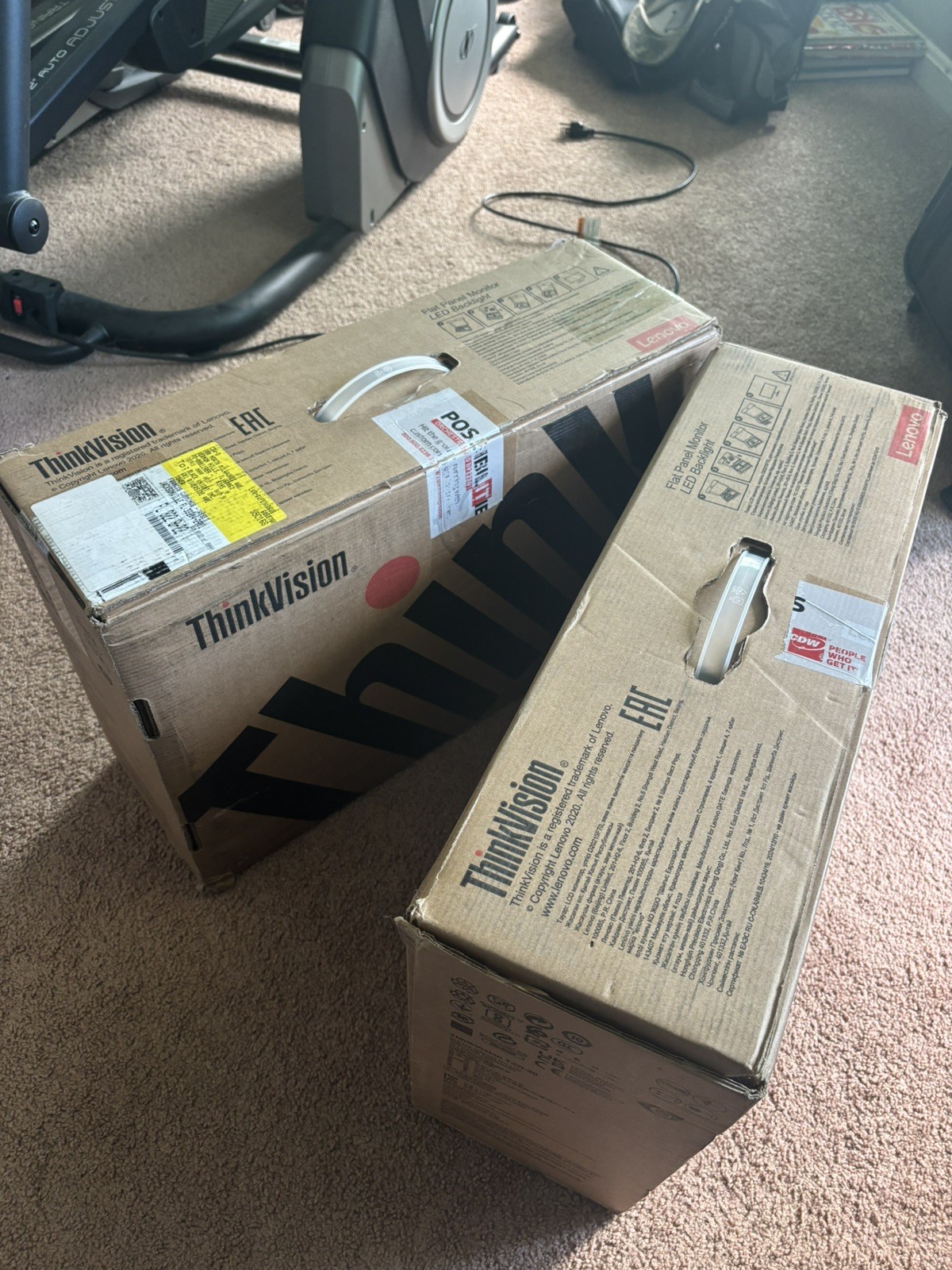 Lenovo Thinkvision T22i-20 Monitor LOT OF 2