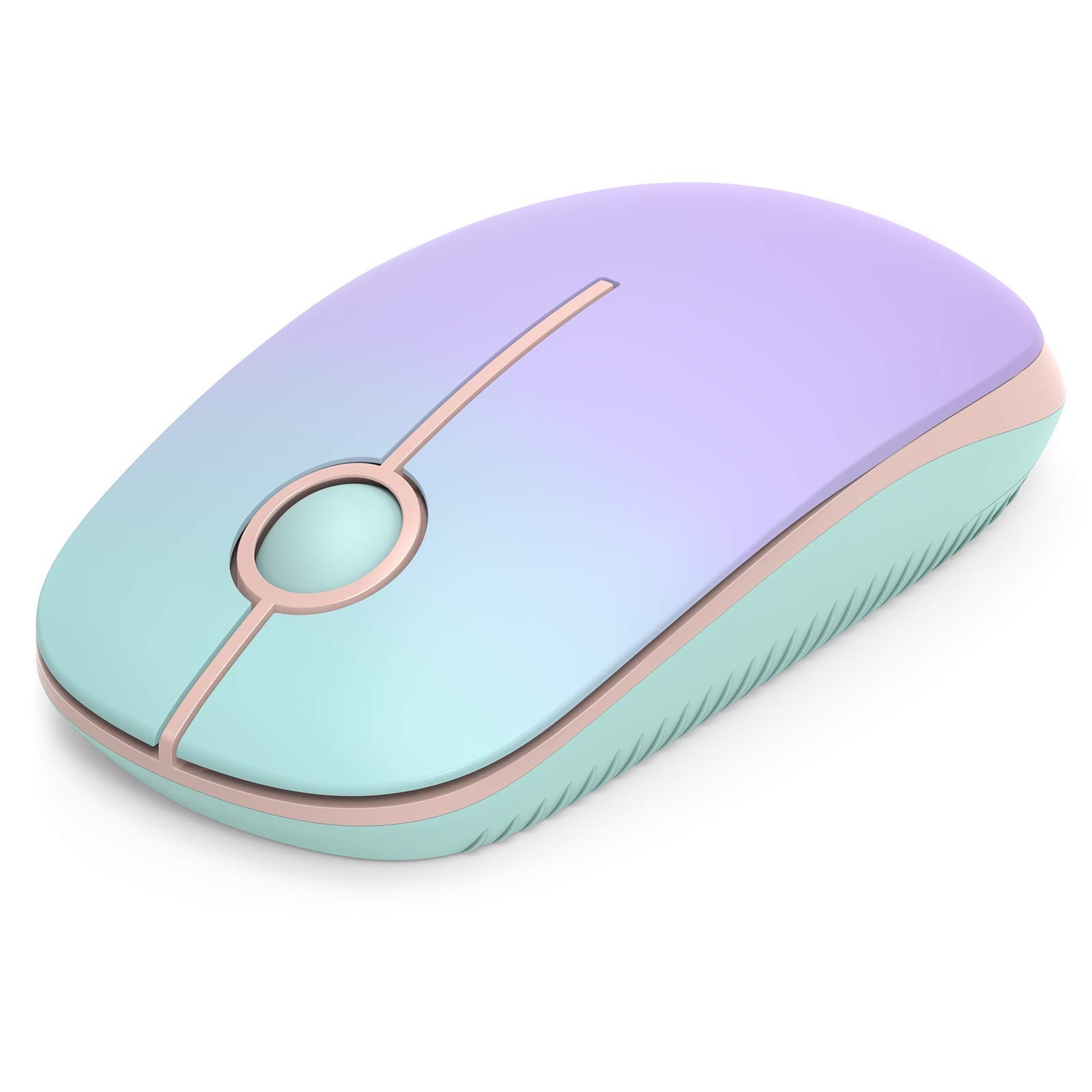 Unipows Wireless Mouse - 2.4G Slim Portable Computer Mouse with Nano Receiver...