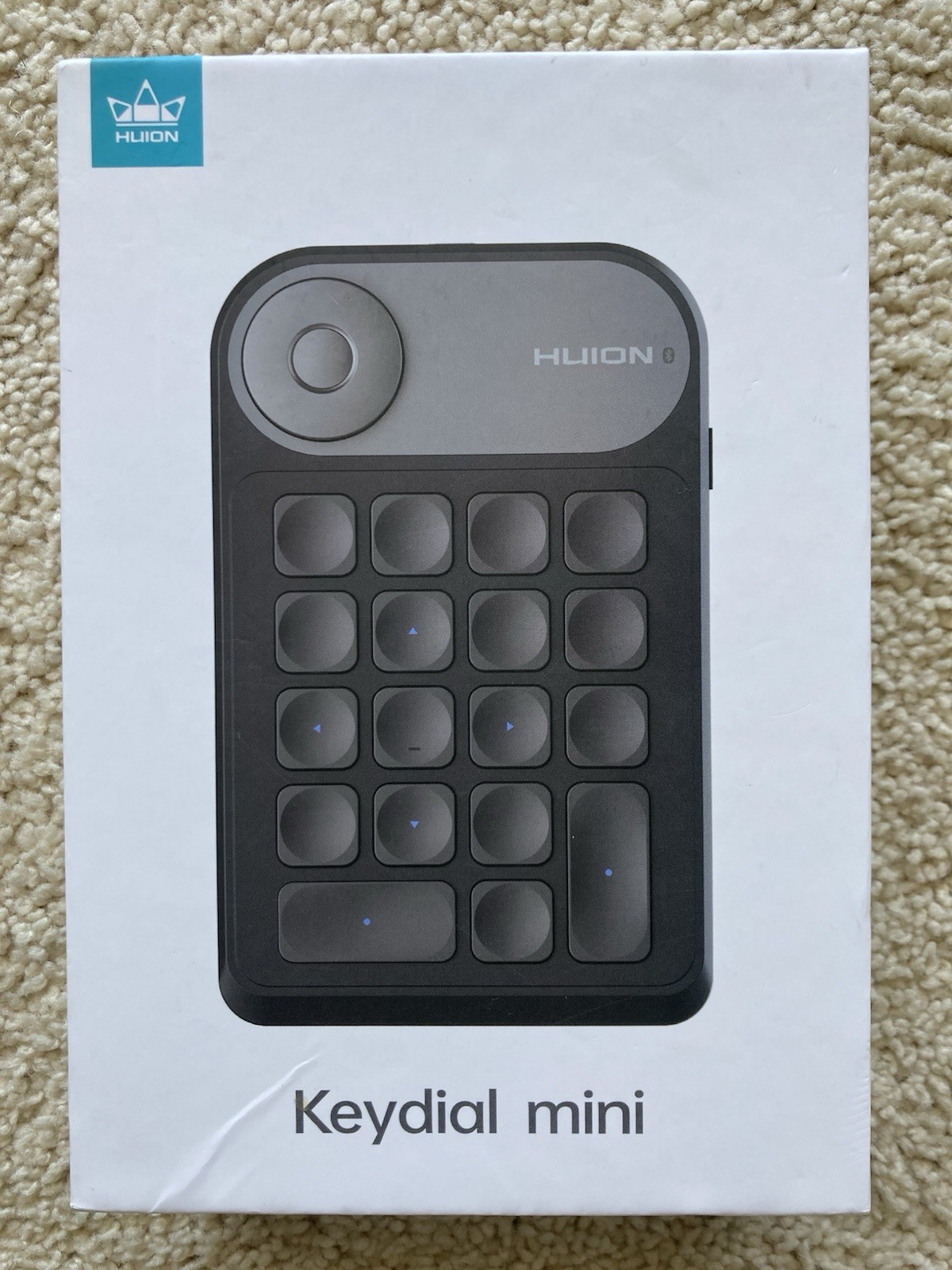 HUION Keydial Mini Bluetooth Programmable Keypad 18 Keys - New
