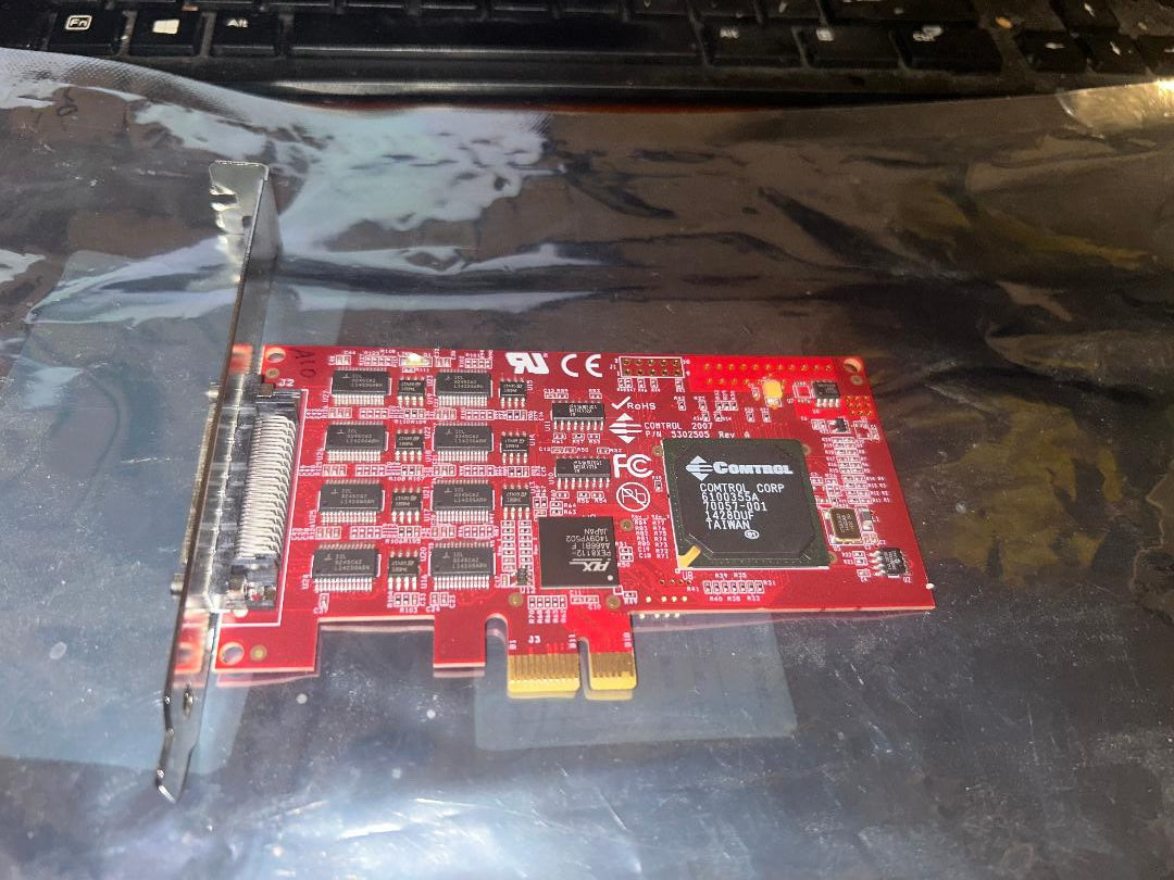 Comtrol 5002505 PCI RocketPort Express Octa Serial Port Expansion Card 5002505G