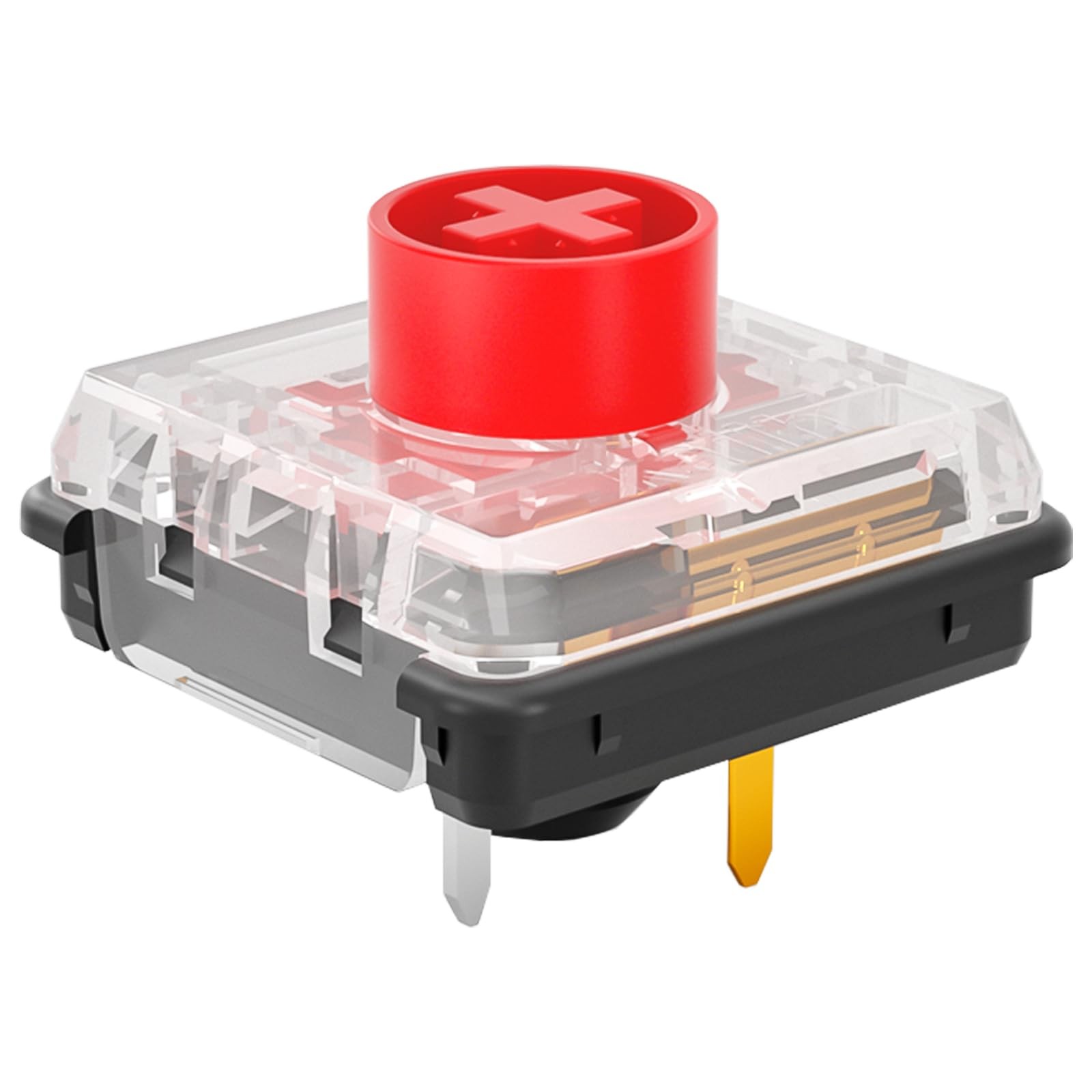 45 PCS Kailh Choc V2 Low Profile Switch Red Linear 4Pin 50gf RGB SMD