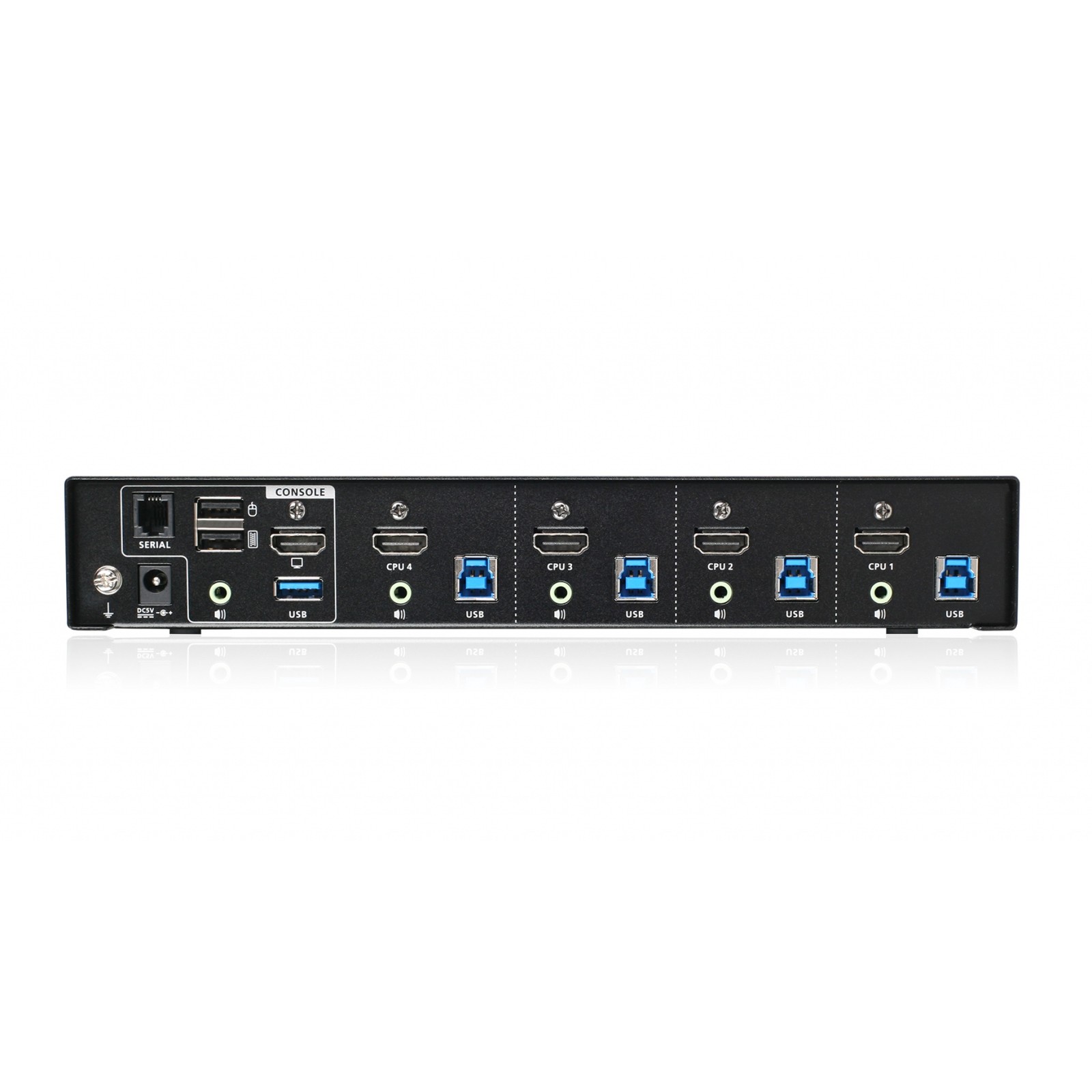 Iogear GCS1934H 4-Port KVM Switch 4096x2160 5xHDMI USB 3.2 Gen 1