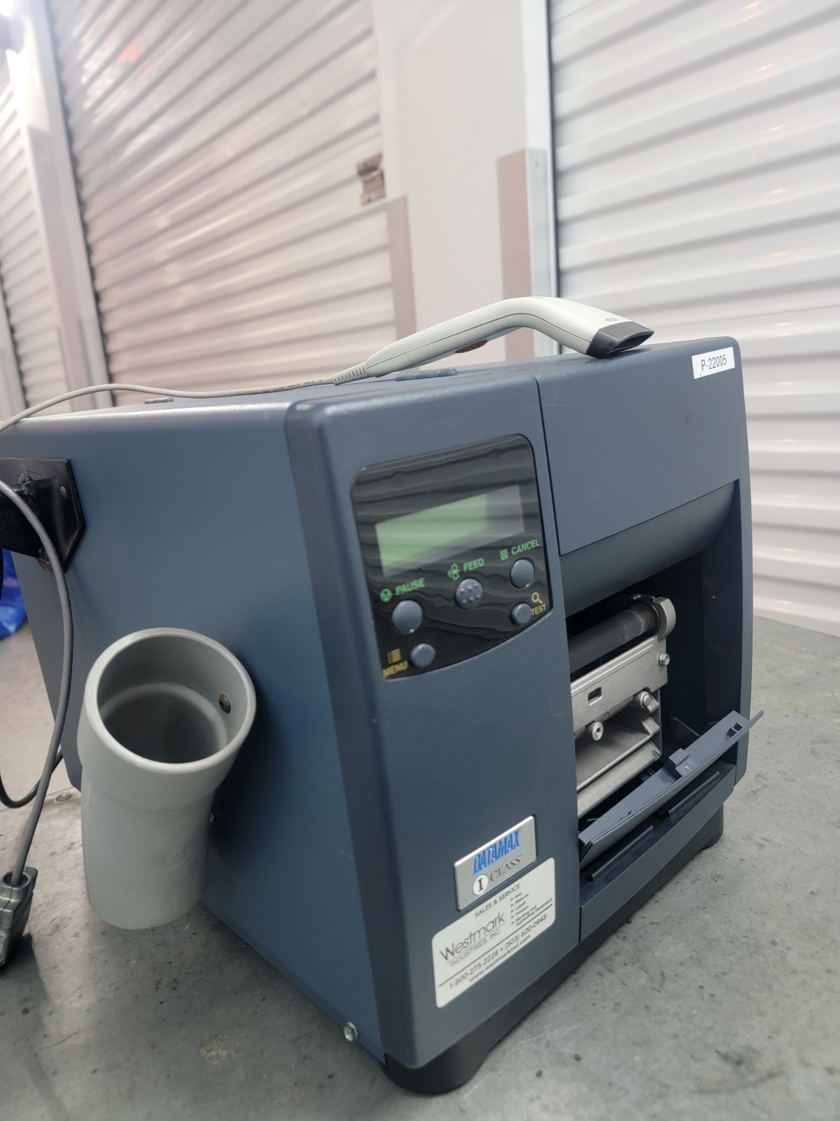 Datamax DMX-I-4308 Thermal Transfer Barcode Label Printer 300 w/Scanner & WiFi
