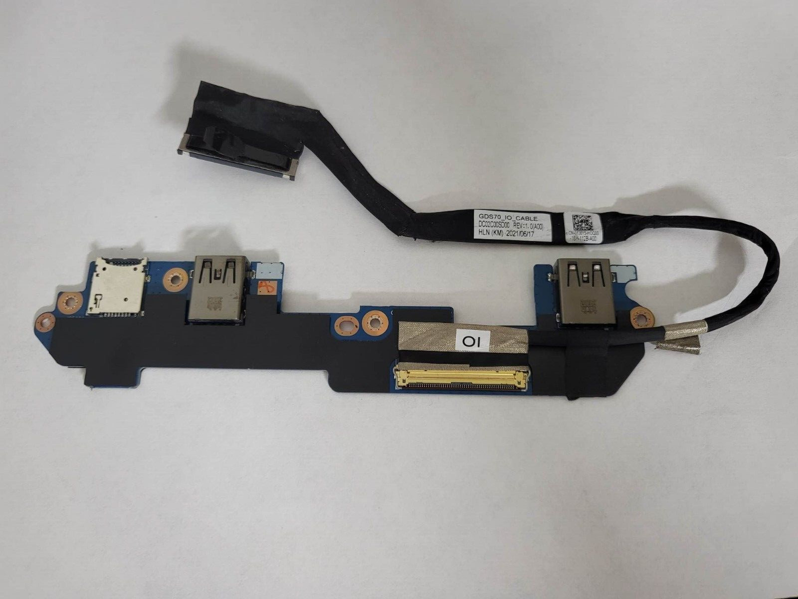 OEM Dell ALIENWARE x17 R1 R2 GDS70 IO Board Connector Cable 0136Y5 P/N 136Y5