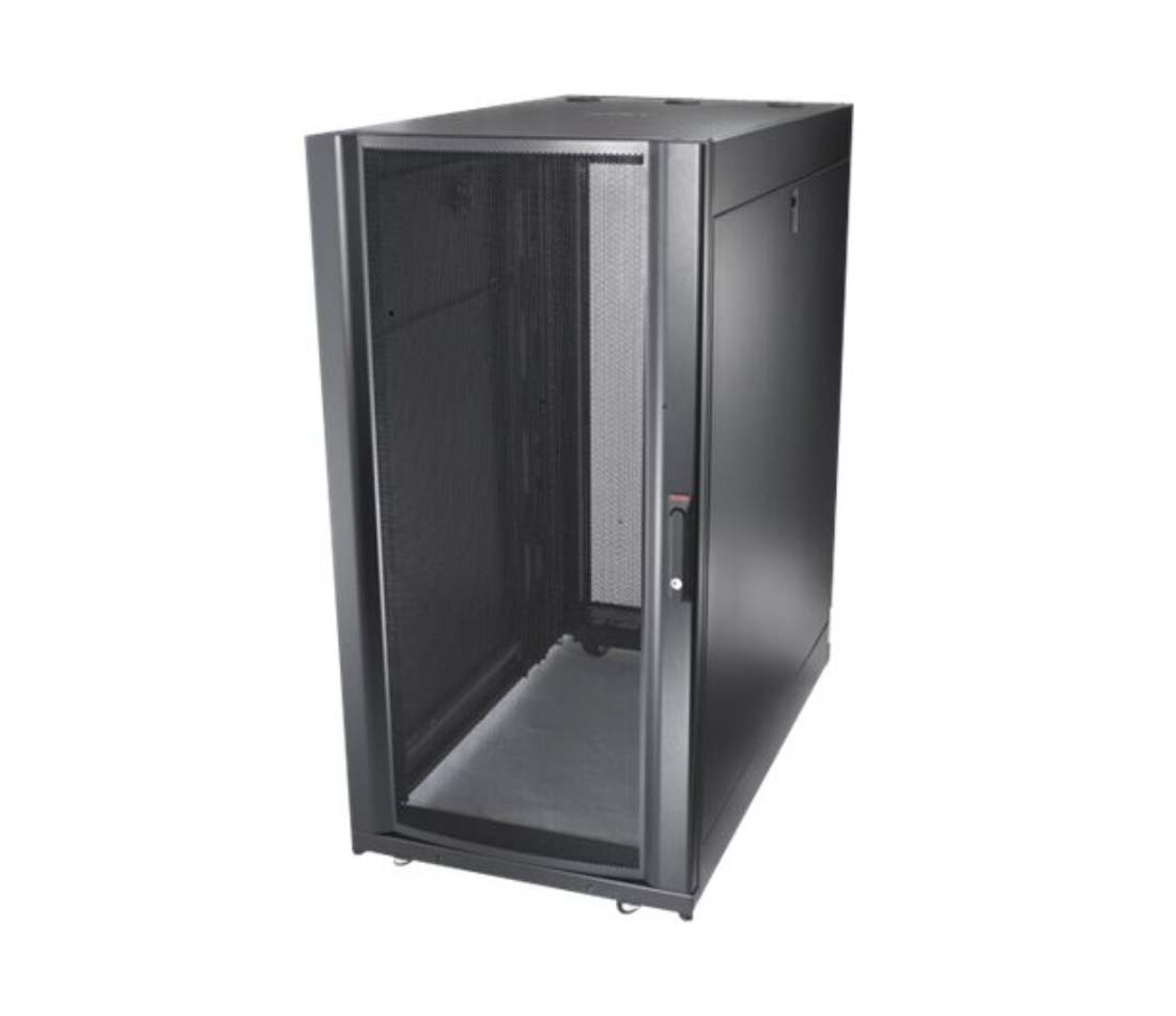 APC by Schneider Electric NetShelter SX Rack Cabinet - 19" 24U Wide - Black