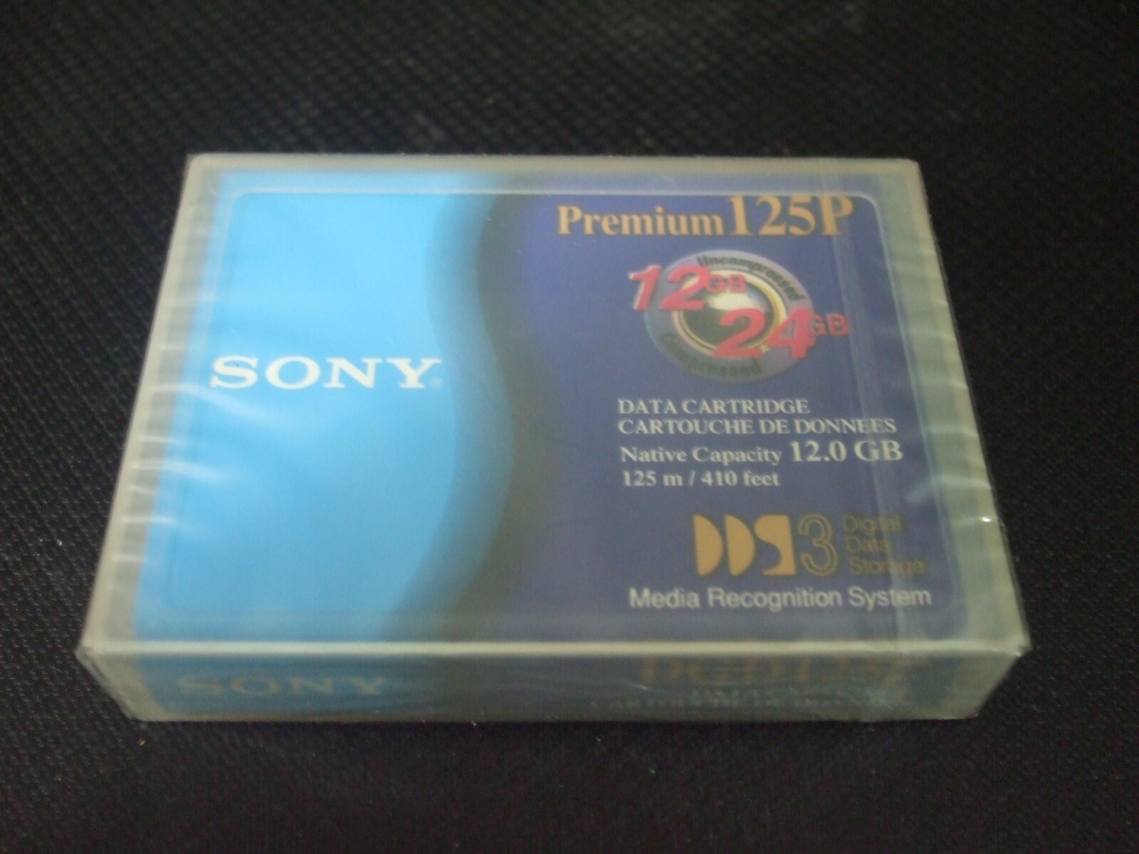 Sony DGD125P Premium 125P Data Cartridge Tape - Brand New