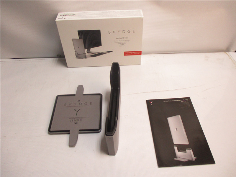Brydge Vertical Dock 13 Inch MacBook Docking Station with Base