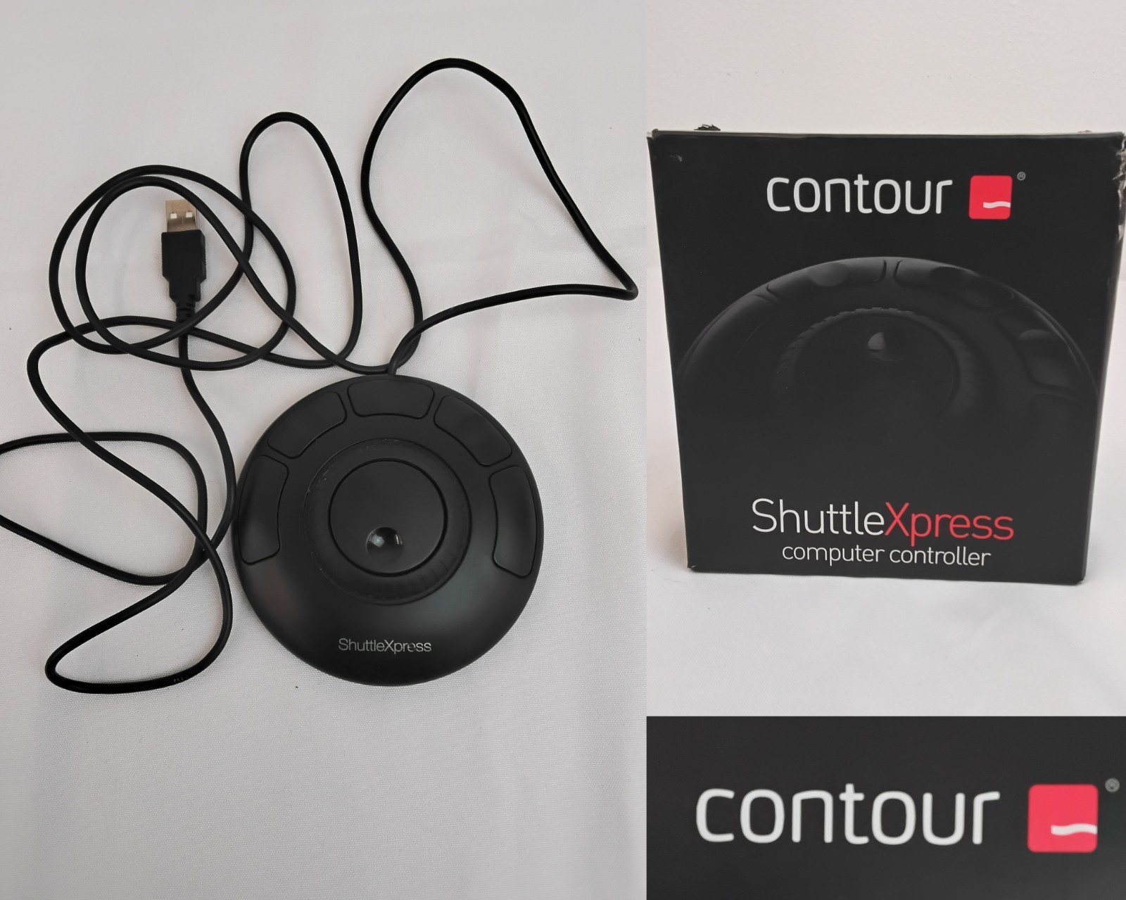 Contour ShuttleXpress Computer Controller Multimedia Editing In OG Box #J5942