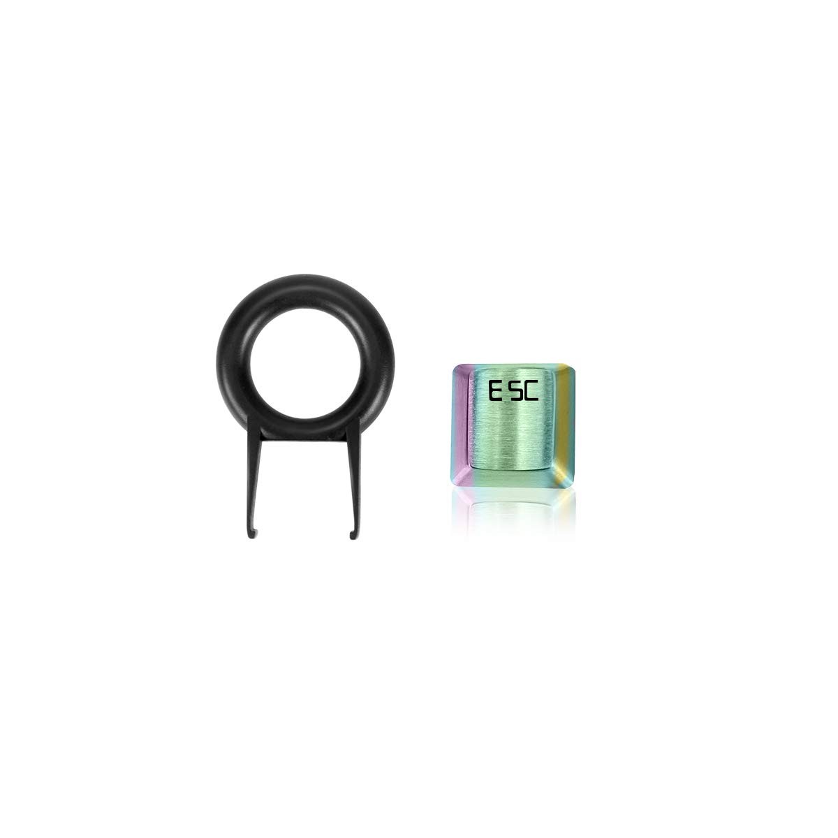 Fitlink Metal Mechanical Gaming Keycaps Rainbow Esc