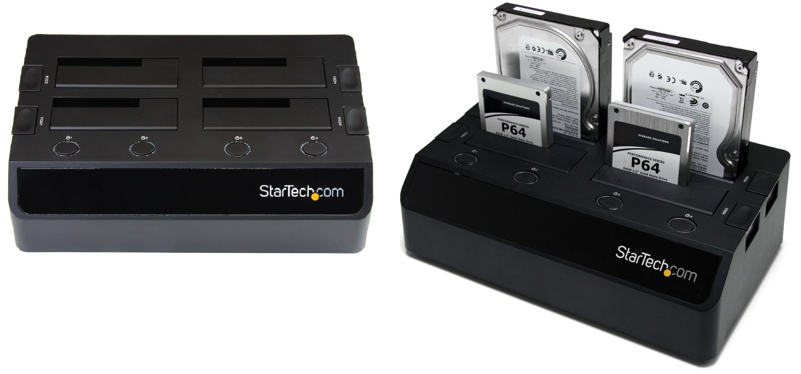 StarTech 4Bay eSATA USB3.0 to SATA HD DockingStation -SATDOCK4U3E -NO AC Adapter