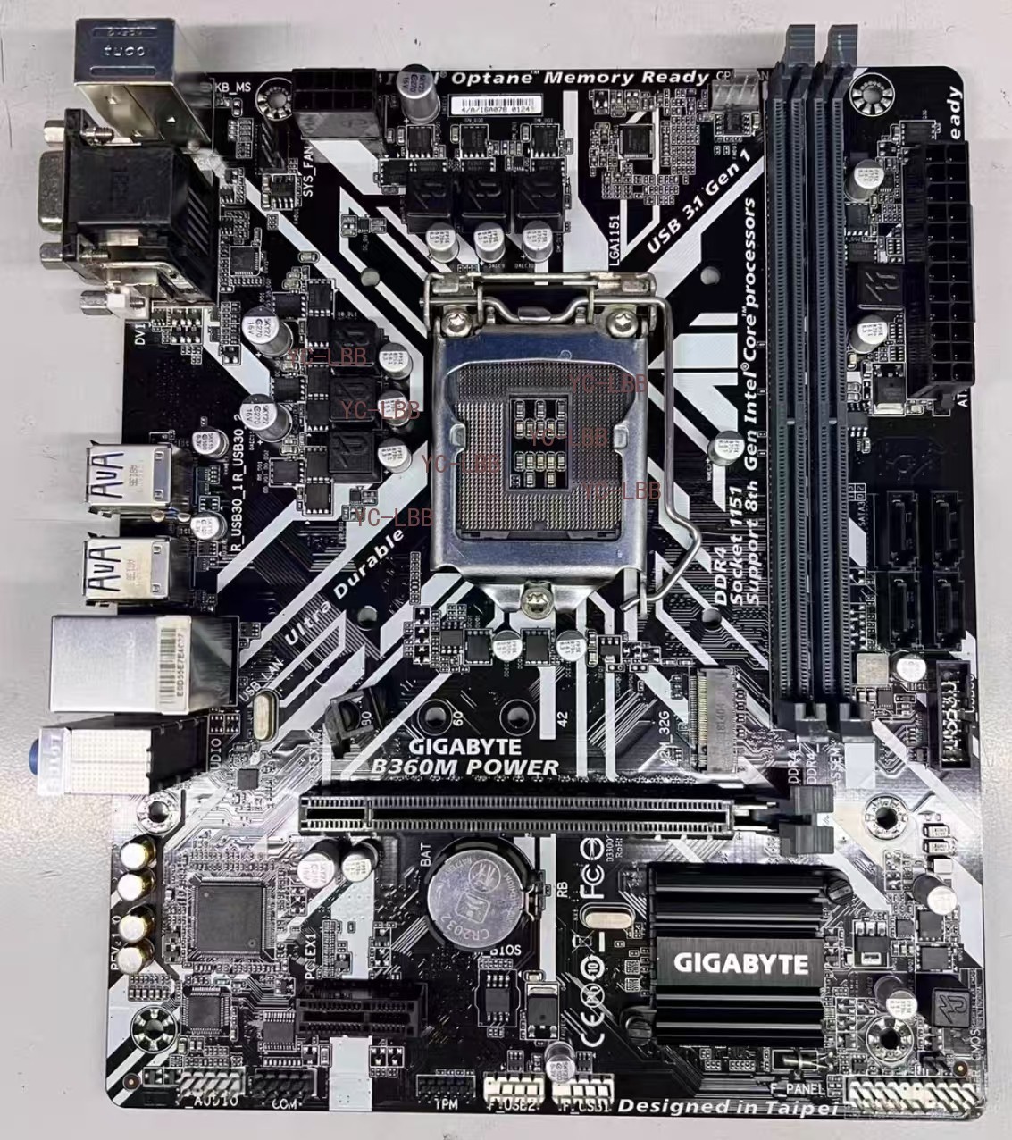 Gigabyte GA-B360M-D2V/Power Motherboard 1151 Supports 9th and 8th Gen Intel DDR4