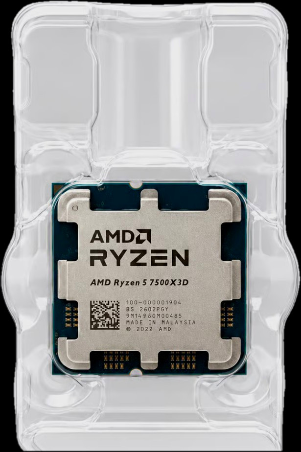 AMD Ryzen 5 7500X3D Processor CPU MPN 100-000001904 Bus Speed 2540PGK