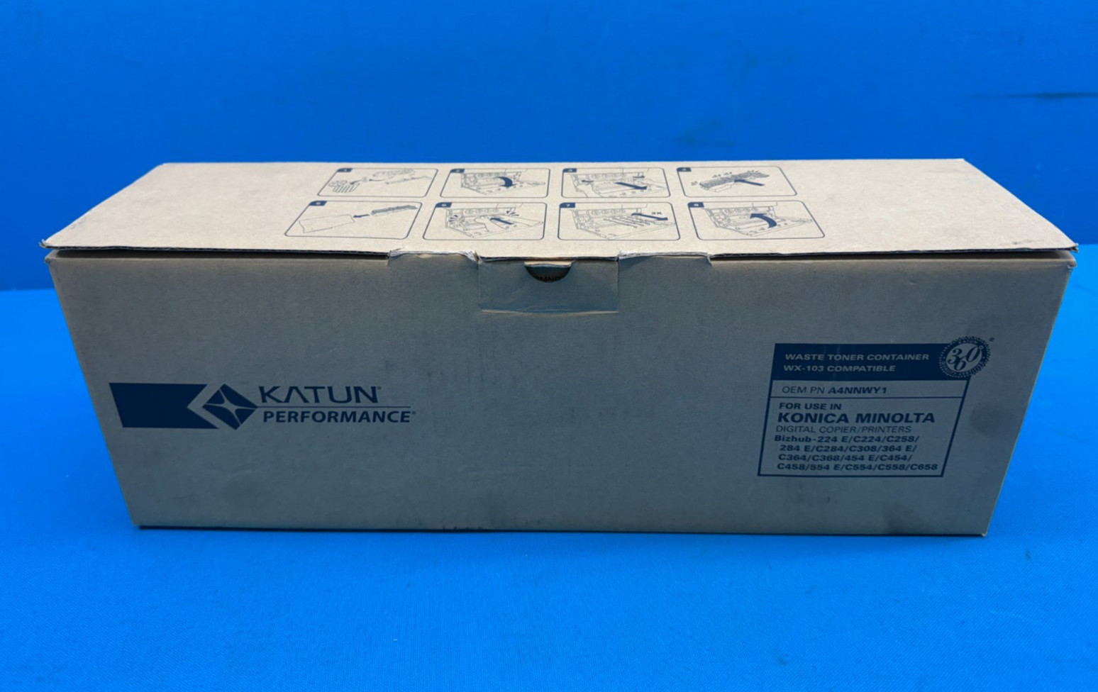 Katun Performance A4NNWY1 Waste Toner Container For Bizhub 224E / C224 Printer