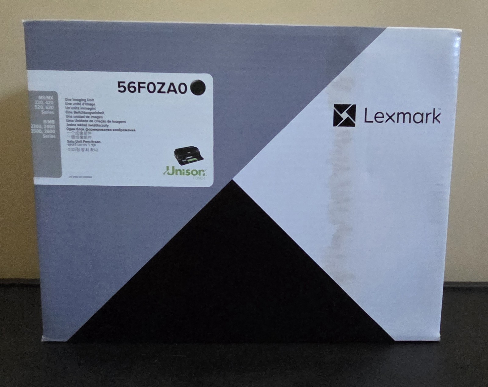 New/Sealed Lexmark Genuine 56F0Z00 Imaging Unit, 60,000 Page-Yield, Black