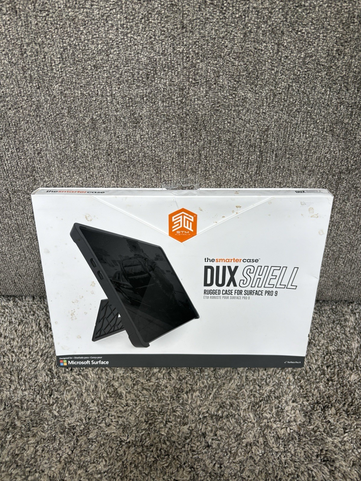 STM Dux Shell Rugged Case for Microsoft Surface Pro 9 Black New in Box