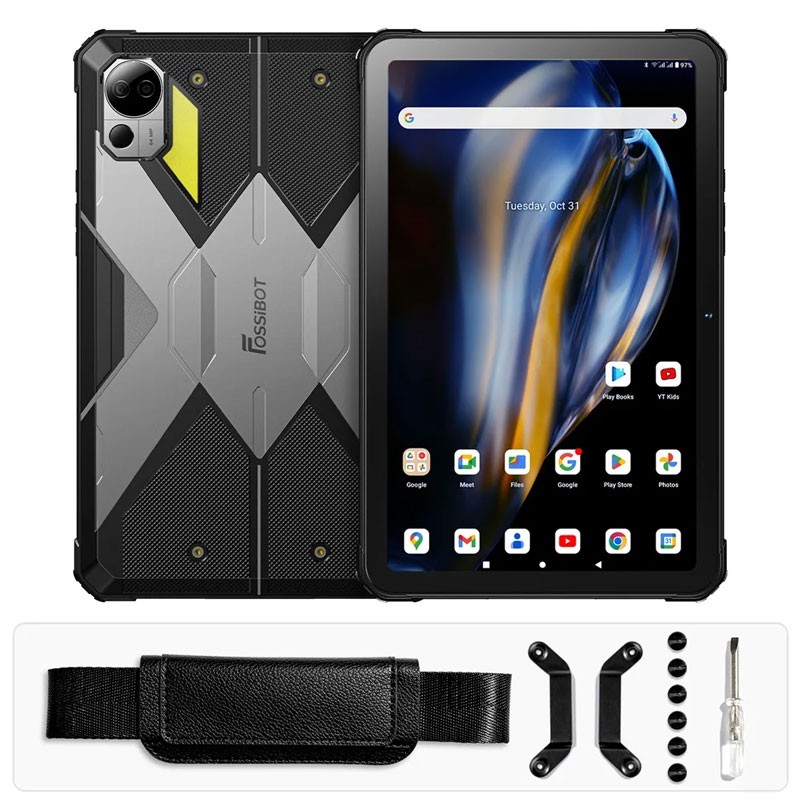 FOSSiBOT DT2 4G LTE Rugged Tablet PC Phone Android 13 Mobile Waterproof 20+256GB