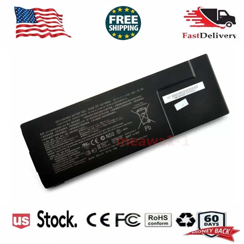 Battery for VPCSD-113T PCG-41217T VGP-BPS24 with 11.1V 4400mAh 1 PCS NEW