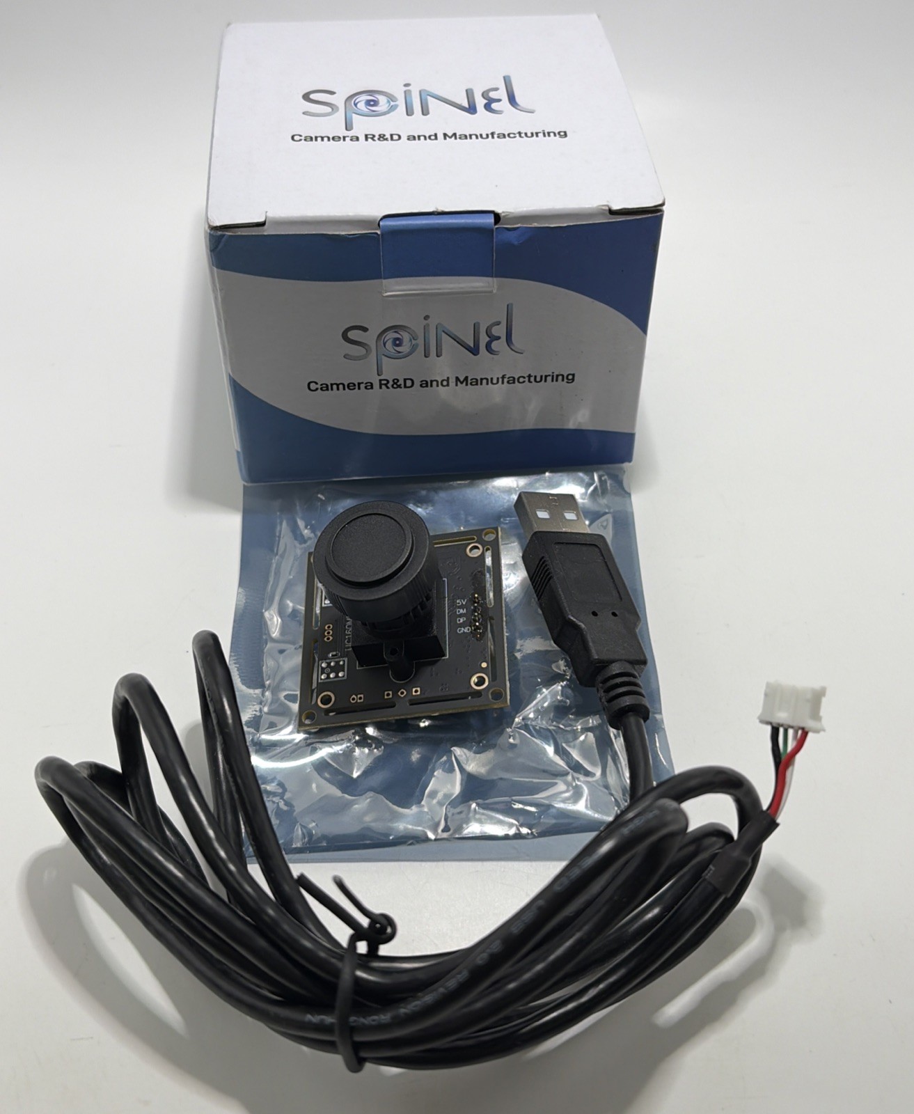 16MP USB Camera Module IMX298 Sensor With 3.37mm Non-Distortion Lens 10fps